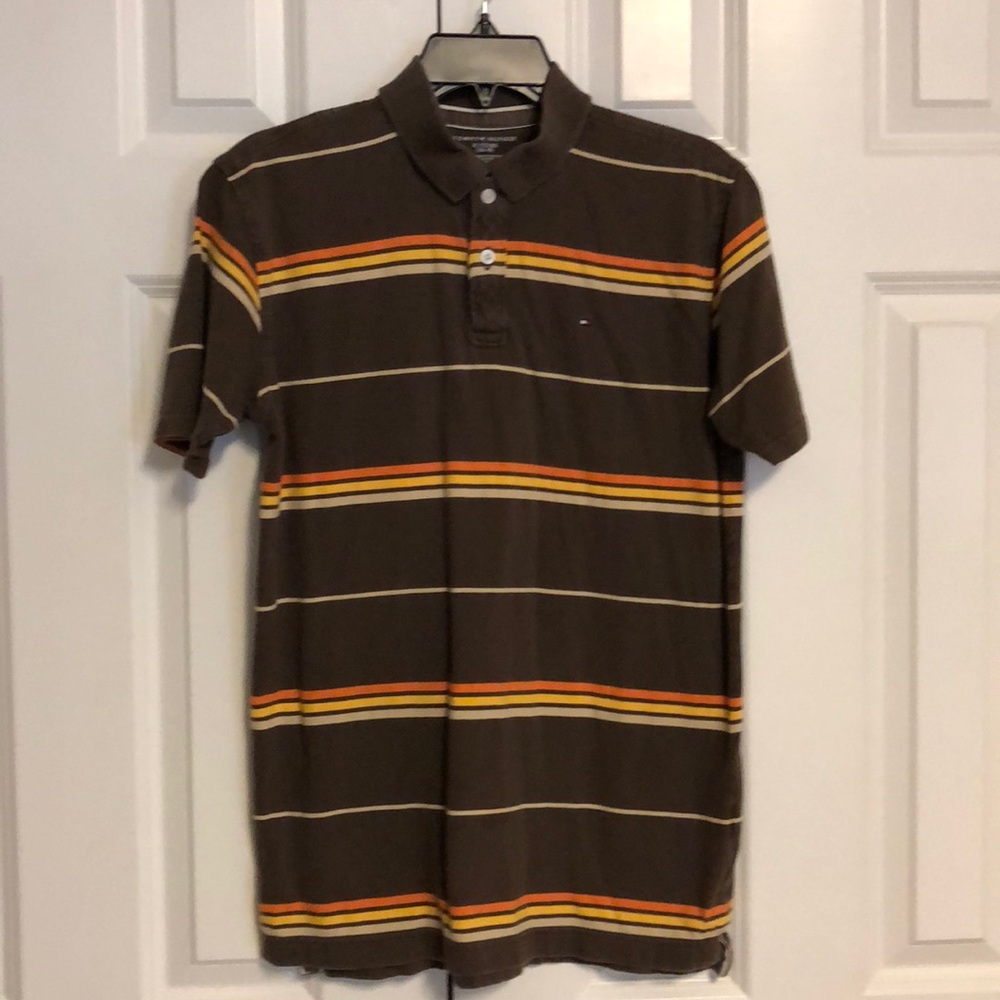 Boy’s Tommy Hilfiger Striped Polo Shirt
